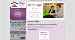 Desktop Screenshot of esna.ad