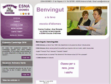 Tablet Screenshot of esna.ad